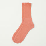 Anonymous Ism Organic Cotton Supersoft Crew Socks - Soft Pink