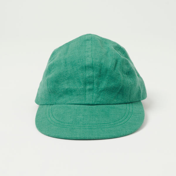 Anonymous Ism French Linen Kyoto Cap - Green