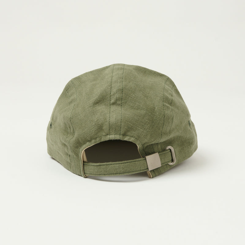Anonymous Ism French Linen Kyoto Cap - Khaki