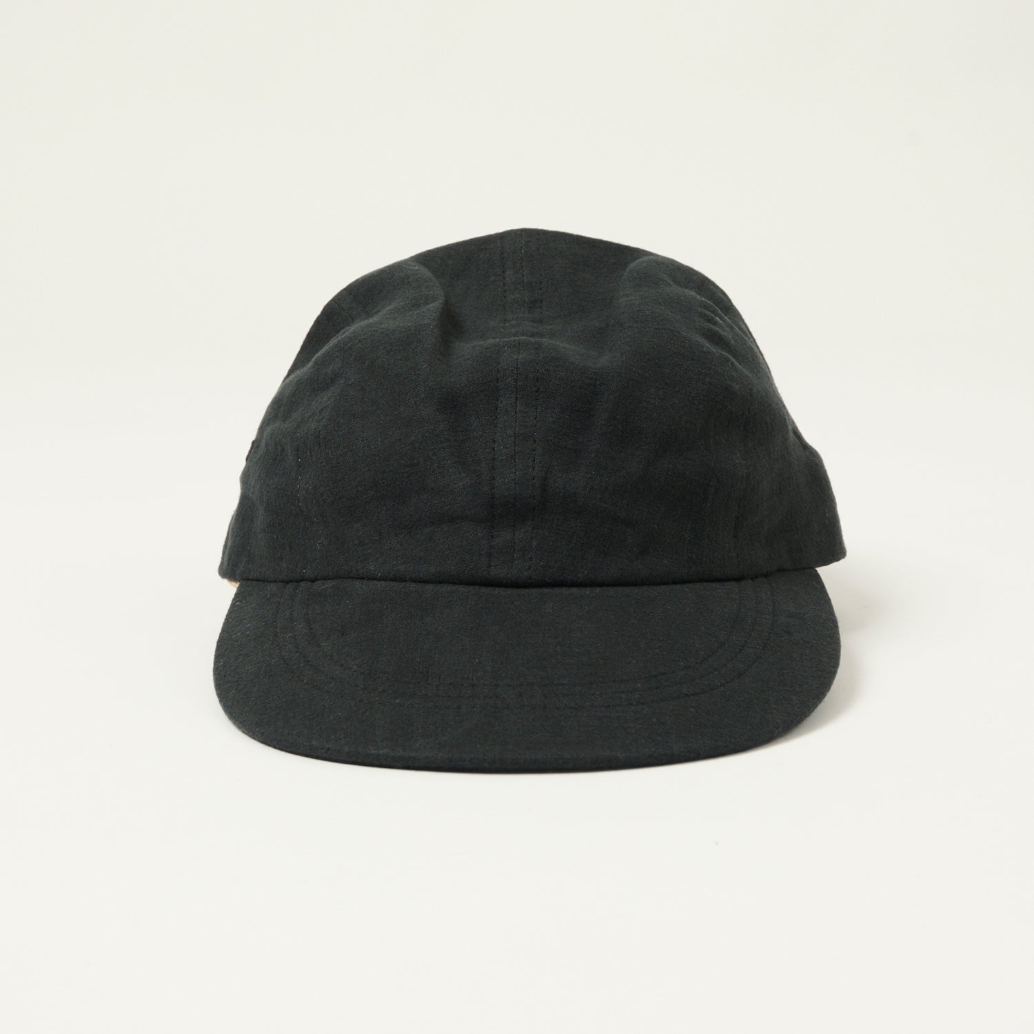 Anonymous Ism French Linen Kyoto Cap - Black