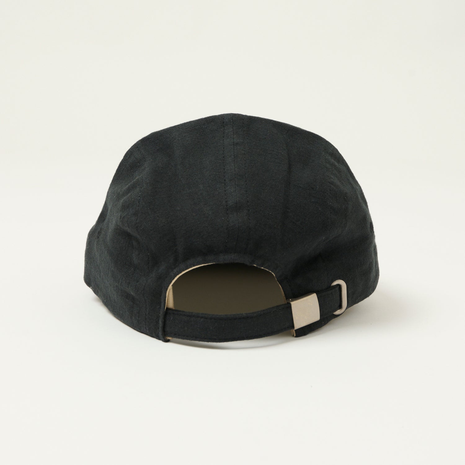 Anonymous Ism French Linen Kyoto Cap - Black