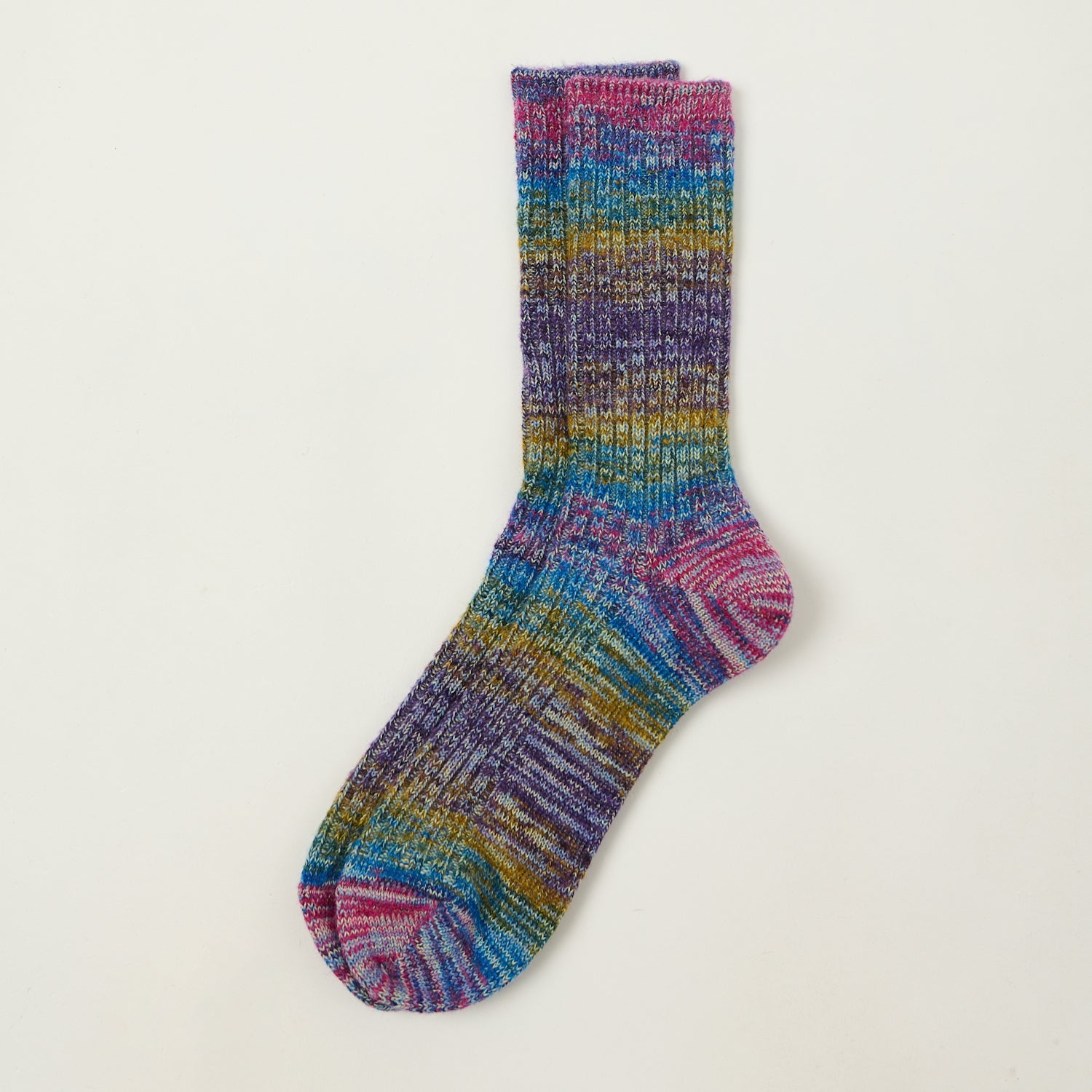 Anonymous Ism Splash Pattern Crew Sock - Multi