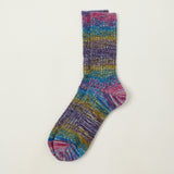 Anonymous Ism Splash Pattern Crew Sock - Multi