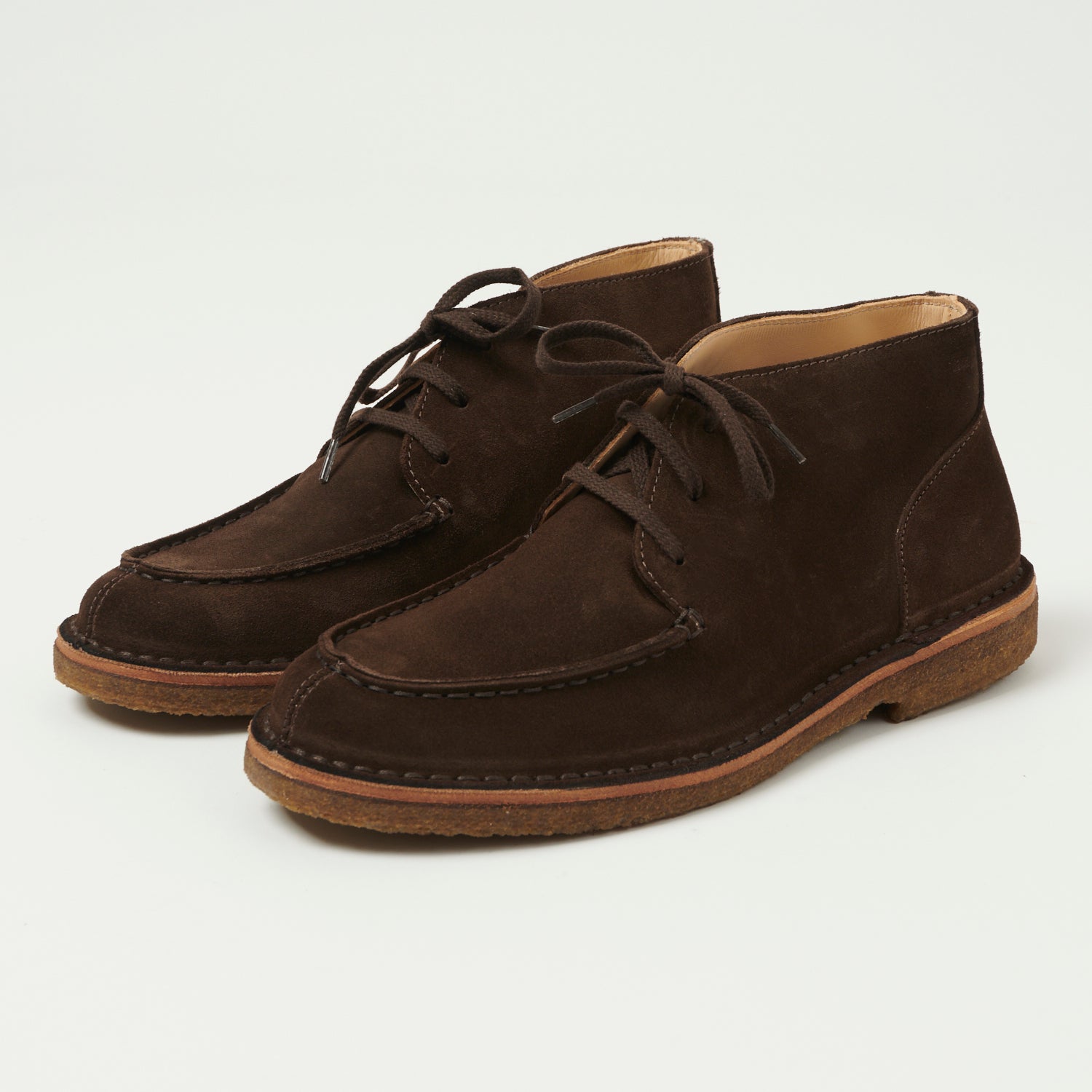Sanders Japan Collection Brit Chukka - Chocolate Brown Suede – SON