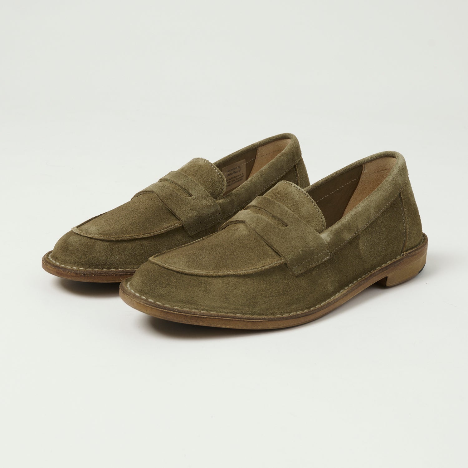 ovy SANDERS Butt Seam Loafer UK7.5 Sanders Butt Seam Loafer Shoe 