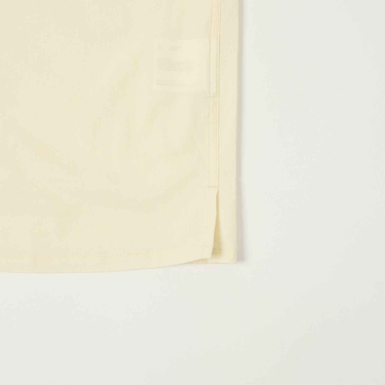 A Vontade Open Collar Shirt - Ecru