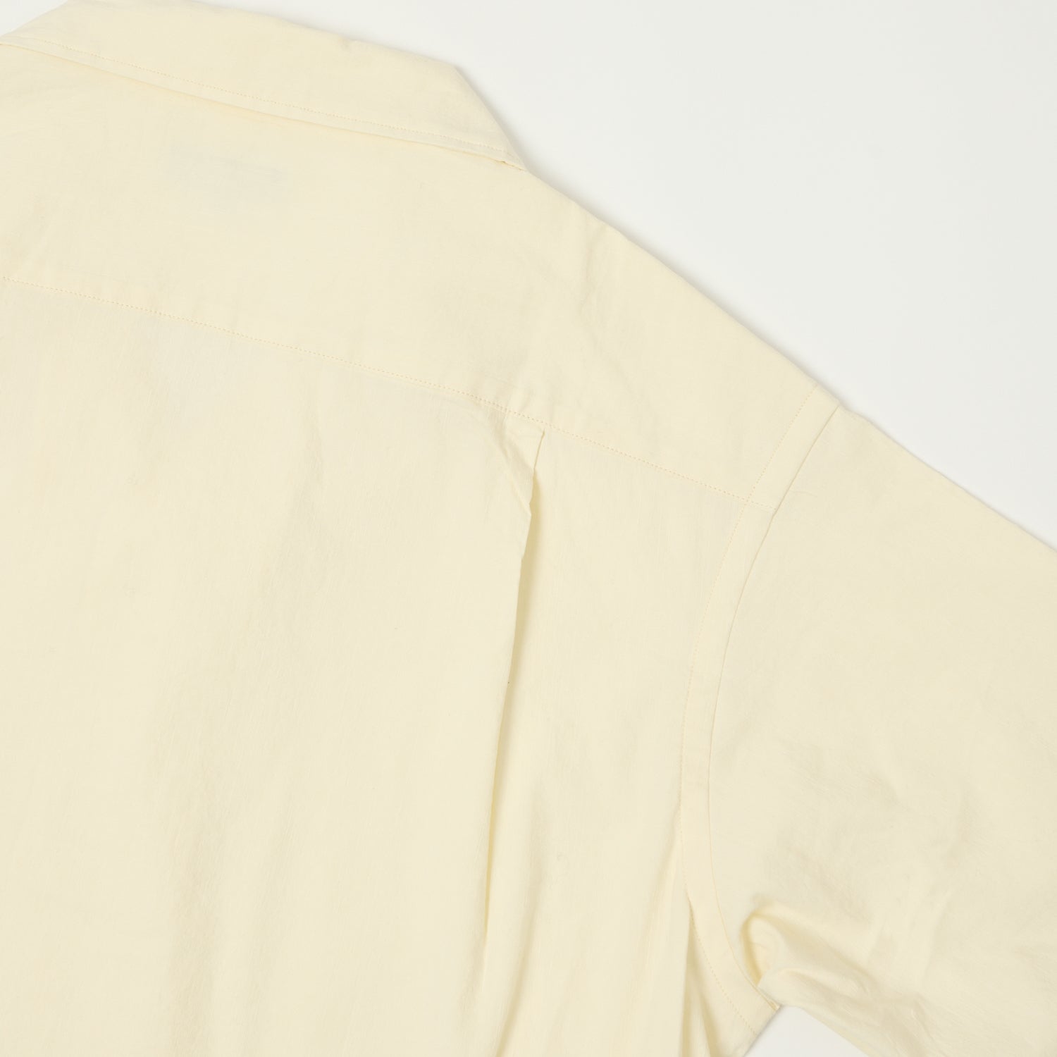 A Vontade Open Collar Shirt - Ecru