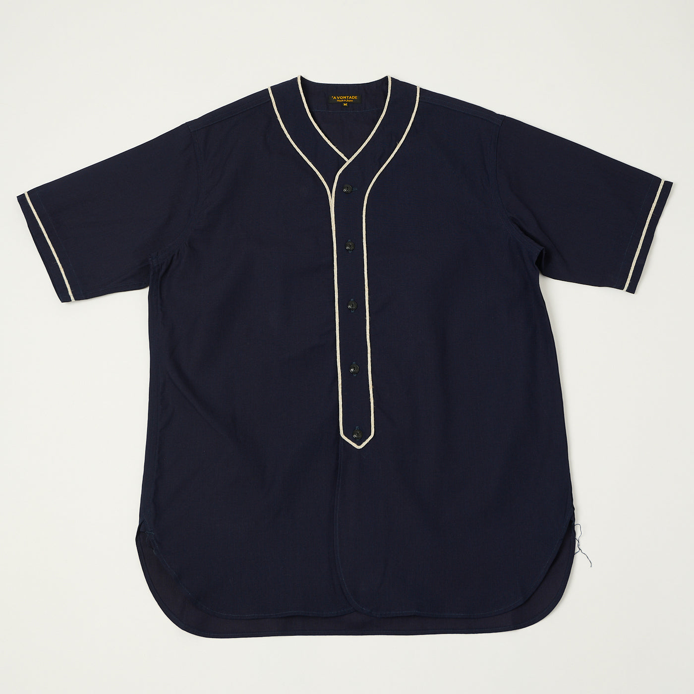 A Vontade Baseball Shirt - Indigo