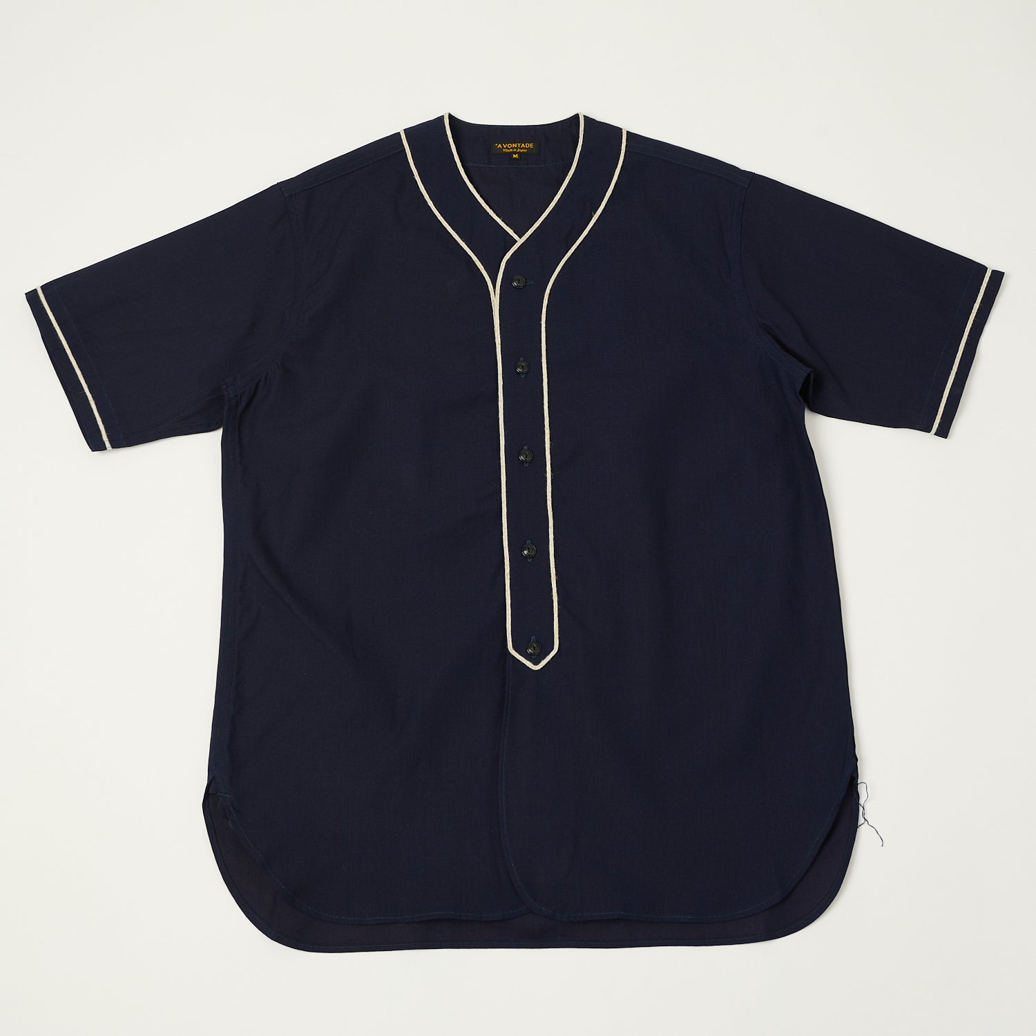 A Vontade Baseball Shirt - Indigo