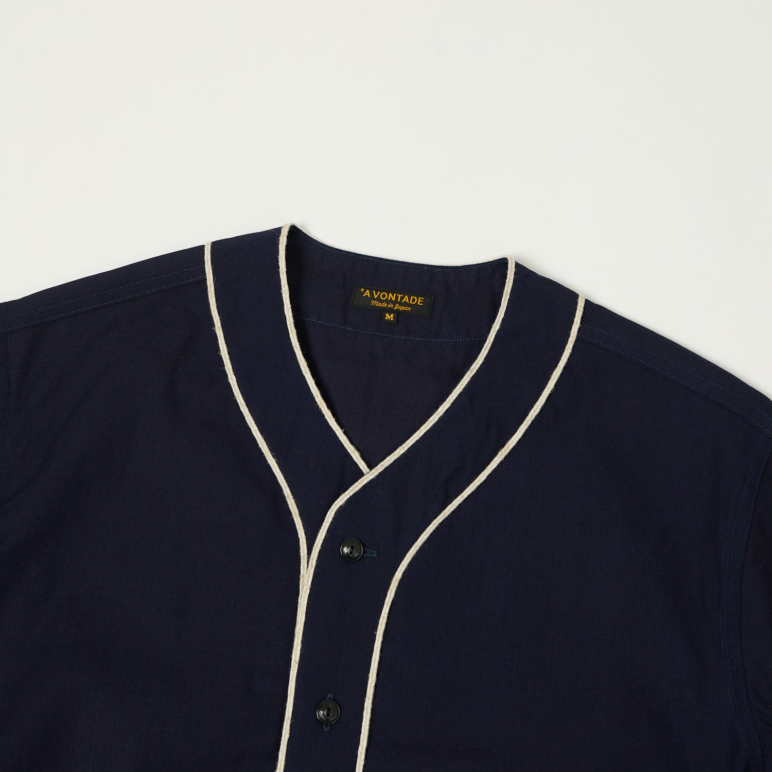 A Vontade Baseball Shirt - Indigo
