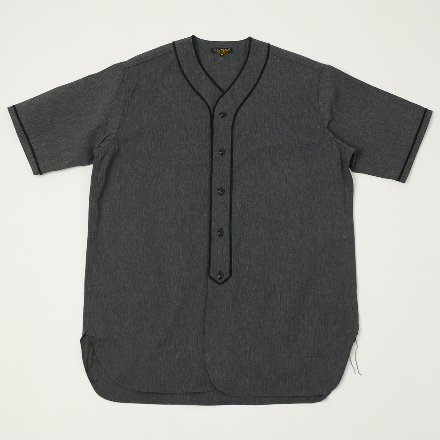 A Vontade Baseball Shirt - Black
