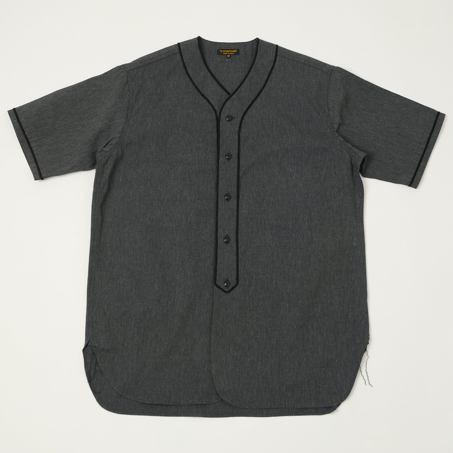 A Vontade Baseball Shirt - Black