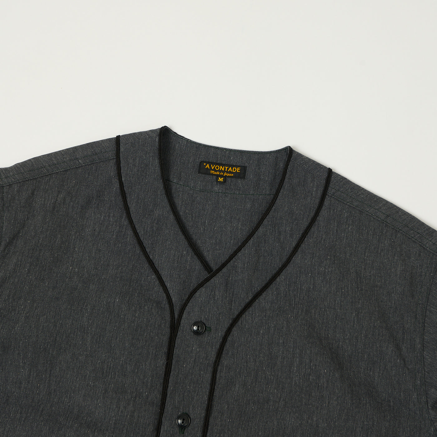 A Vontade Baseball Shirt - Black