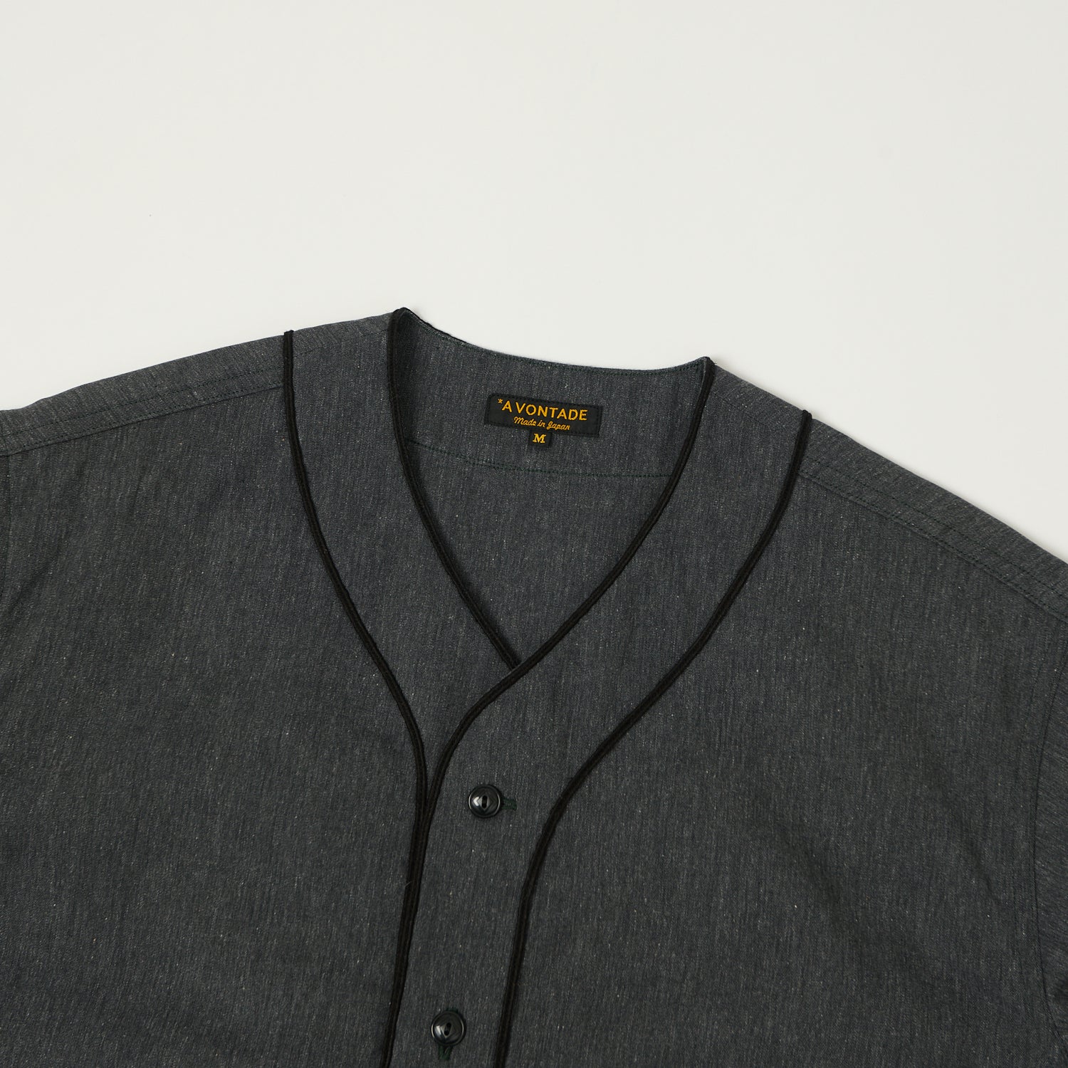 A Vontade Baseball Shirt - Black