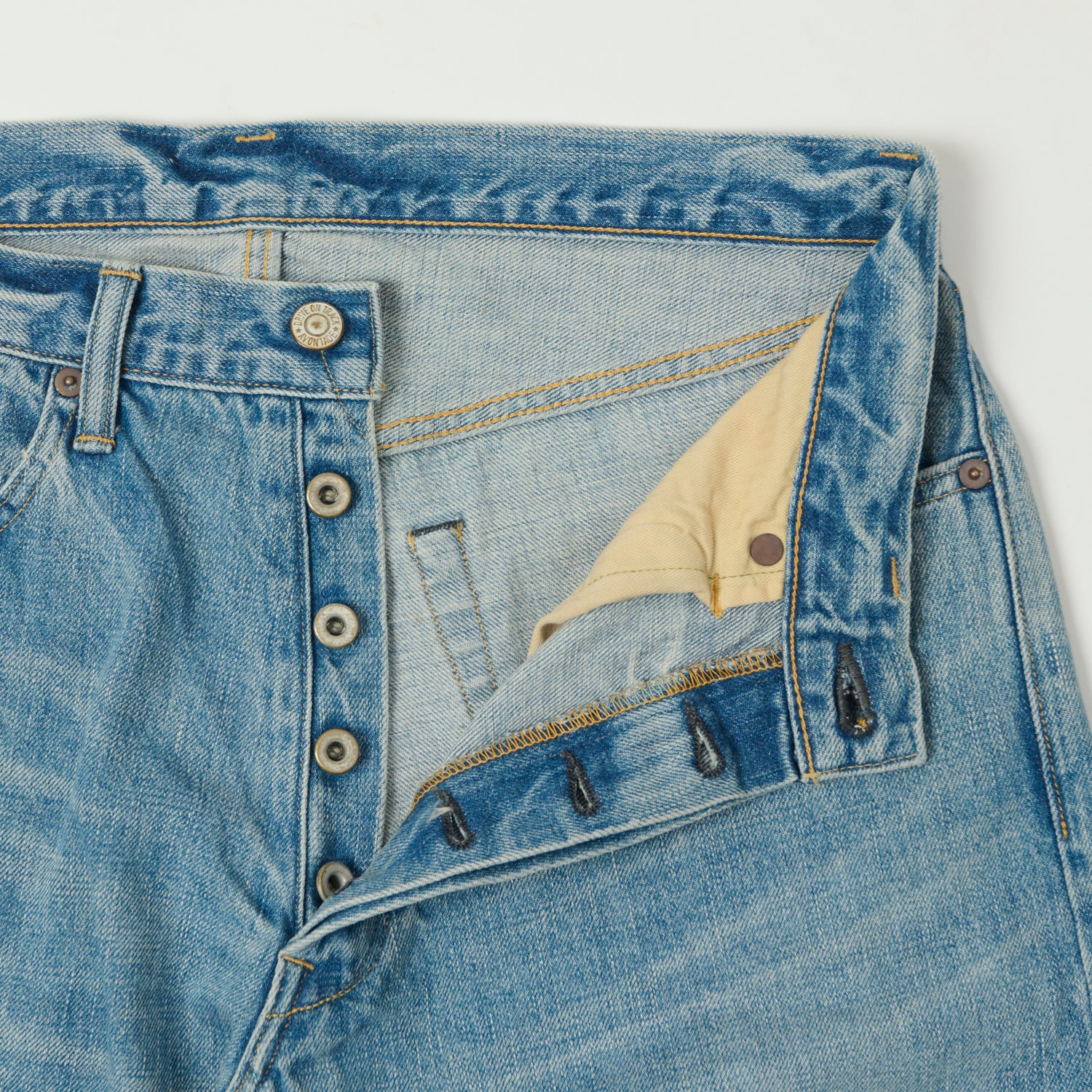 A Vontade 0102SXX Regular Straight Jean - Faded Blue