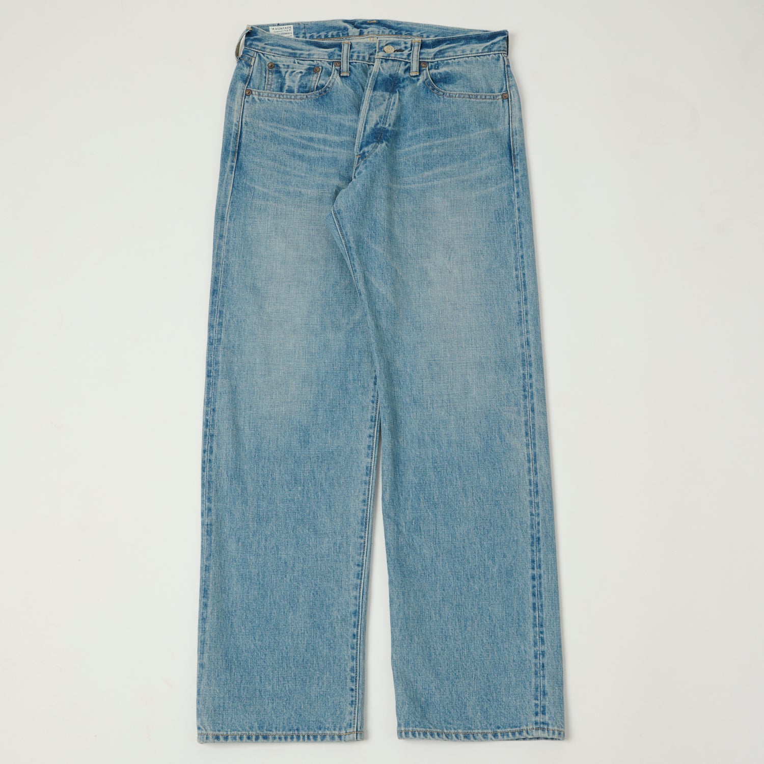 A Vontade 0102SXX Regular Straight Jean - Faded Blue