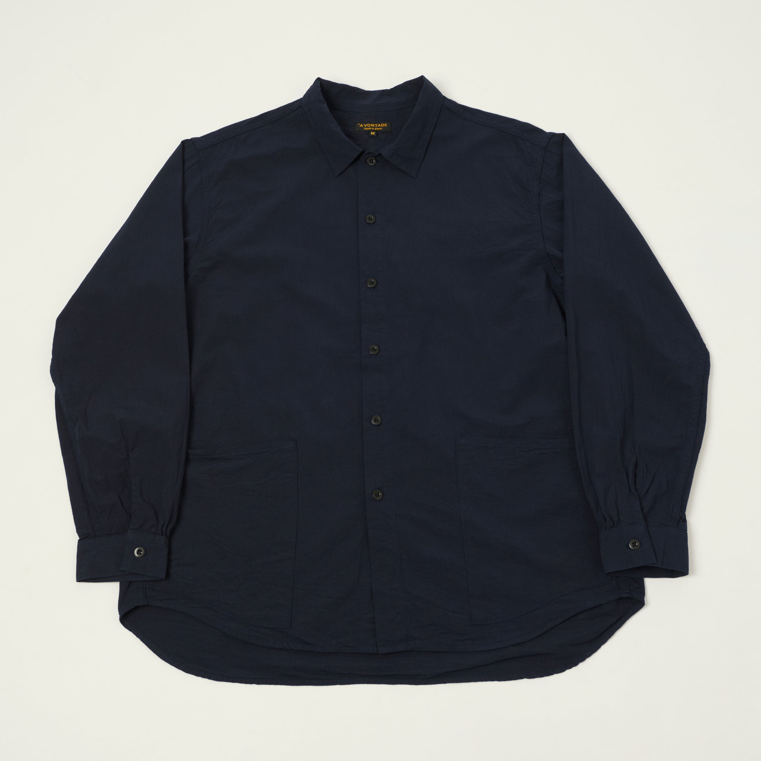 A Vontade Lightweight Gardener's Shirt - Dark Navy