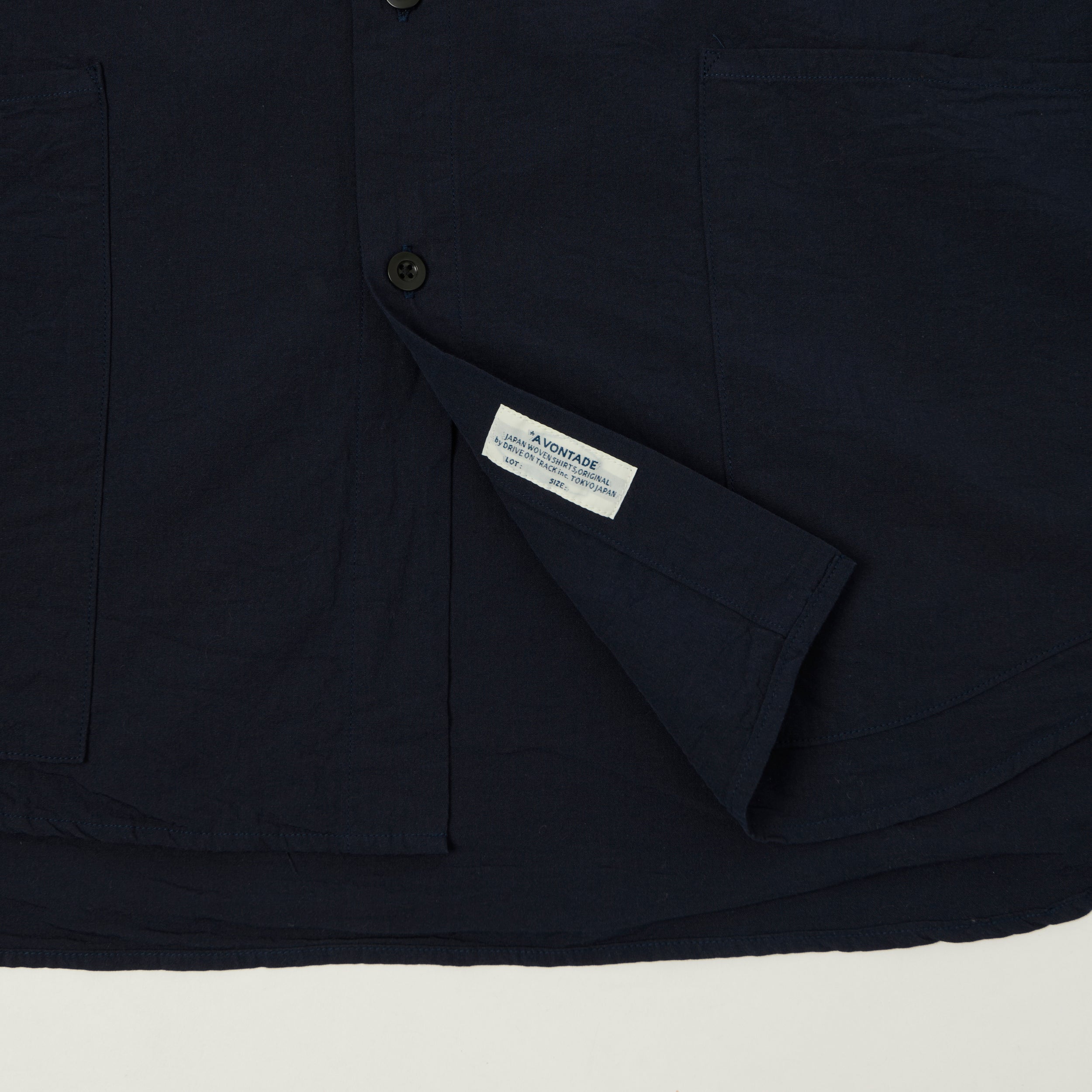 A Vontade Lightweight Gardener's Shirt - Dark Navy