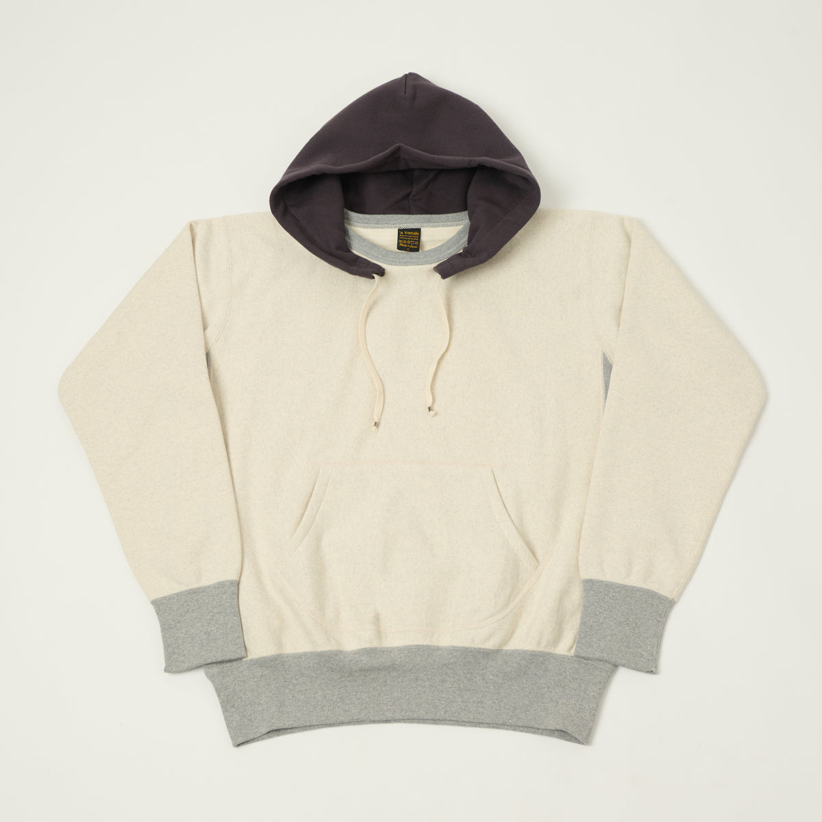 A Vontade Reverse Weave 'After Hood' Pullover Hoodie - Grey/Blue
