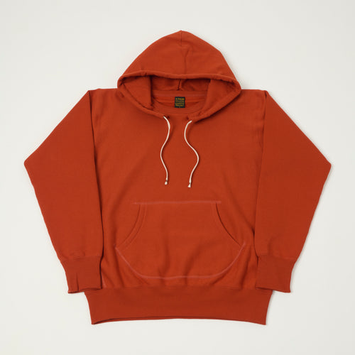 A Vontade Reverse Weave 'After Hood' Pullover Hoodie - Scarlet