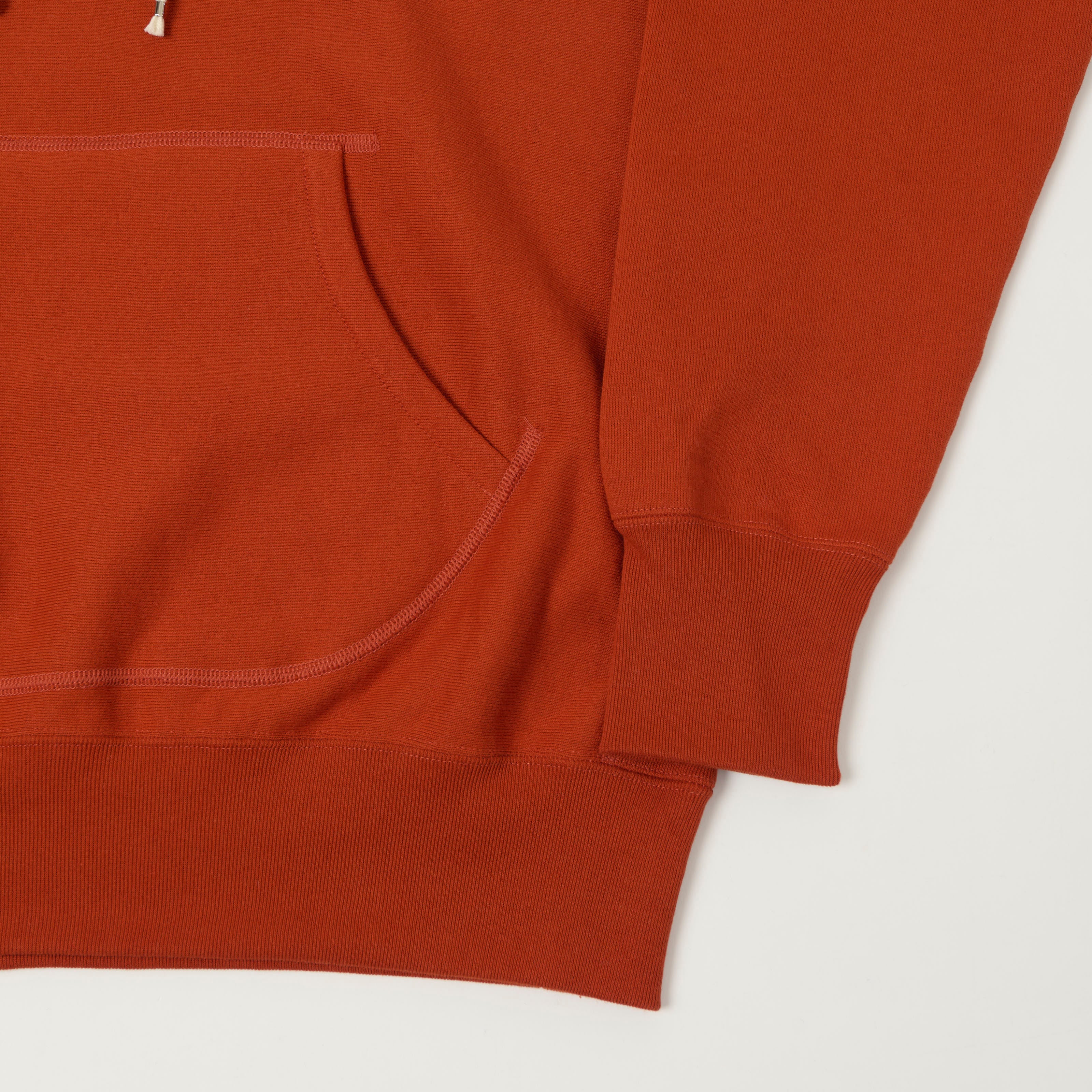 A Vontade Reverse Weave 'After Hood' Pullover Hoodie - Scarlet