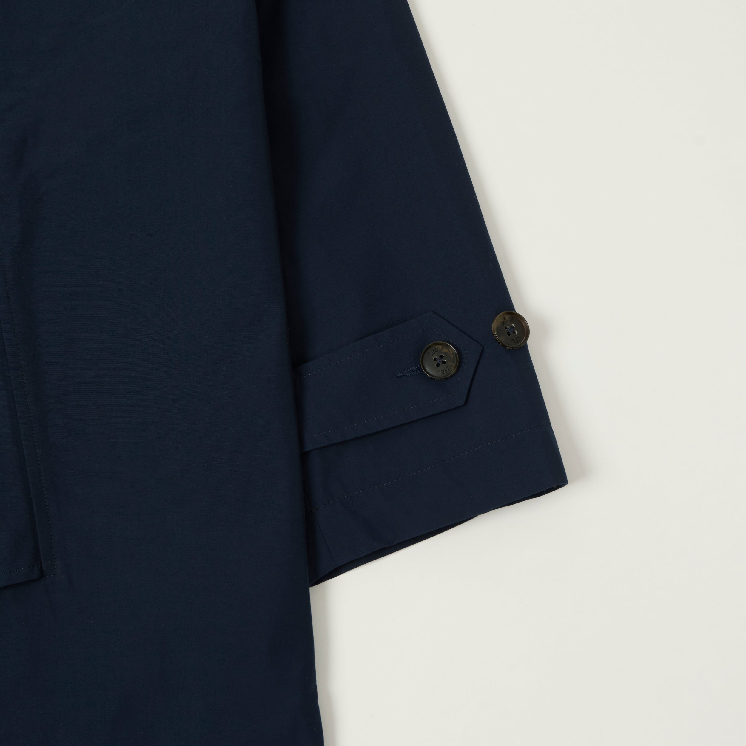 Baracuta G12 'Baracuta Cloth' Coat - Navy