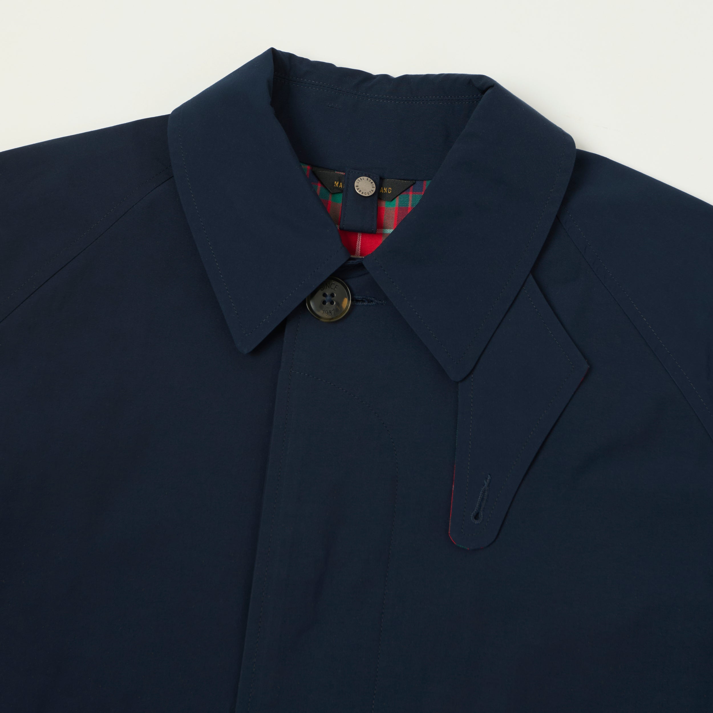 Baracuta G12 'Baracuta Cloth' Coat - Navy
