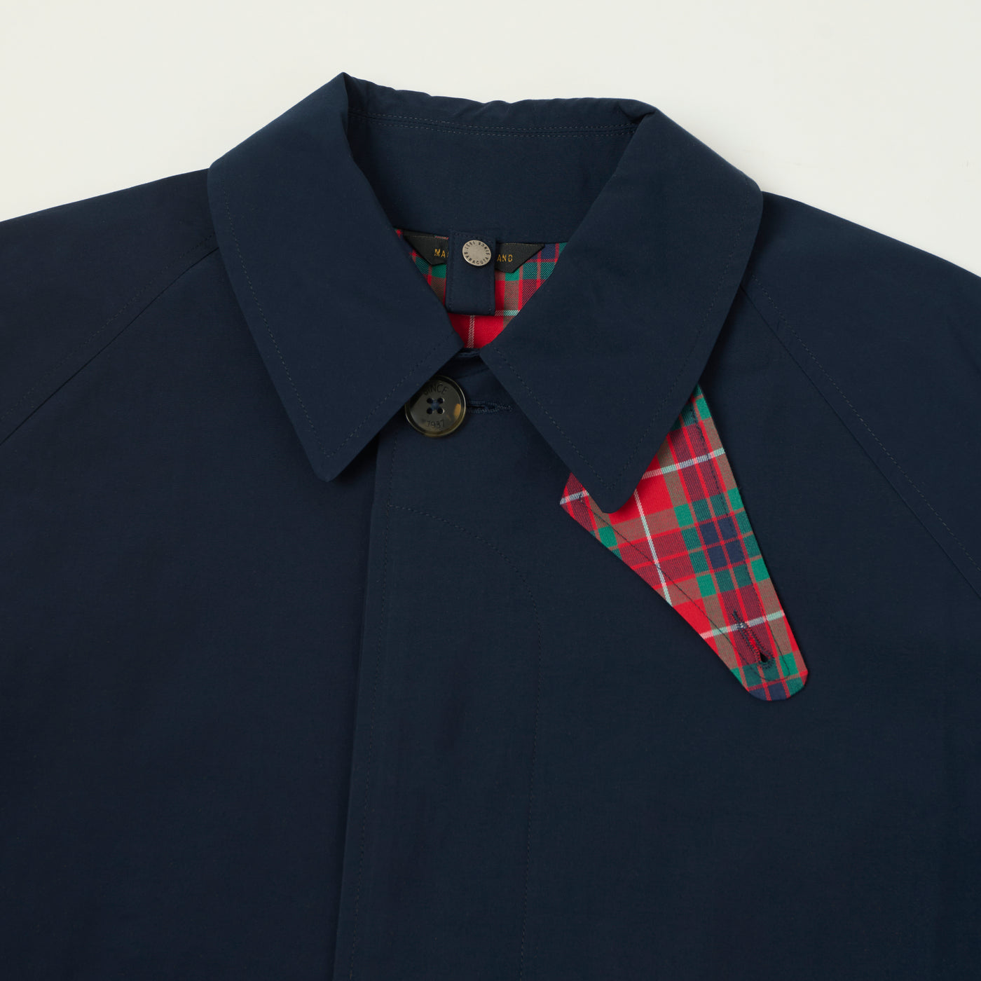 Baracuta G12 'Baracuta Cloth' Coat - Navy