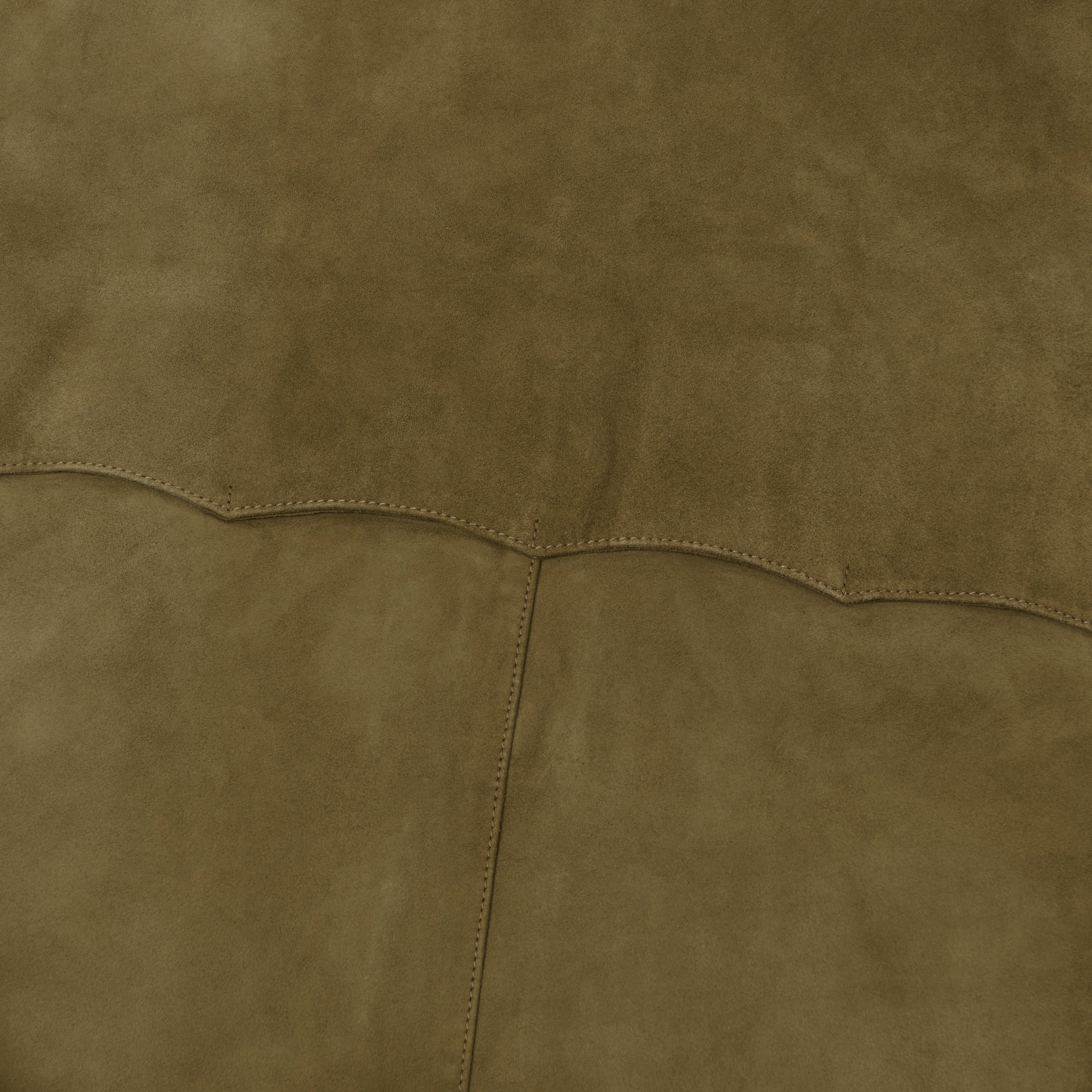 Baracuta G9 Suede Harrington Jacket - Lichen Green