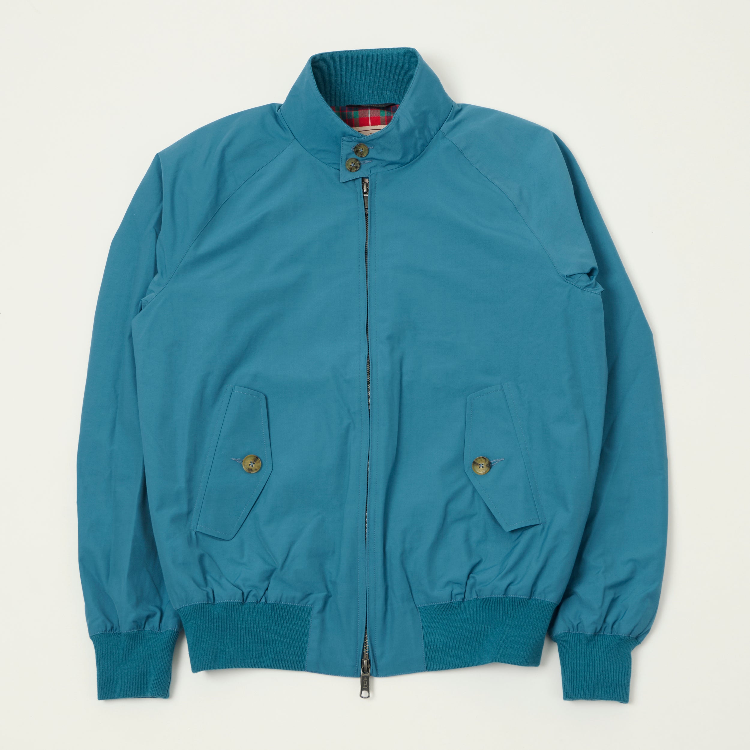 Baracuta G9 'Baracuta Cloth' Harrington Jacket - Cornish Blue