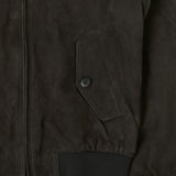 Baracuta G9 Suede Harrington Jacket - December Sky