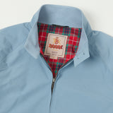 Baracuta G9 'Baracuta Cloth' Harrington Jacket - Dusty Blue