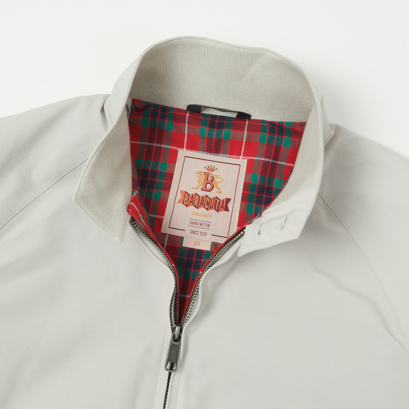 Baracuta G9 'Baracuta Cloth' Harrington Jacket - Mist