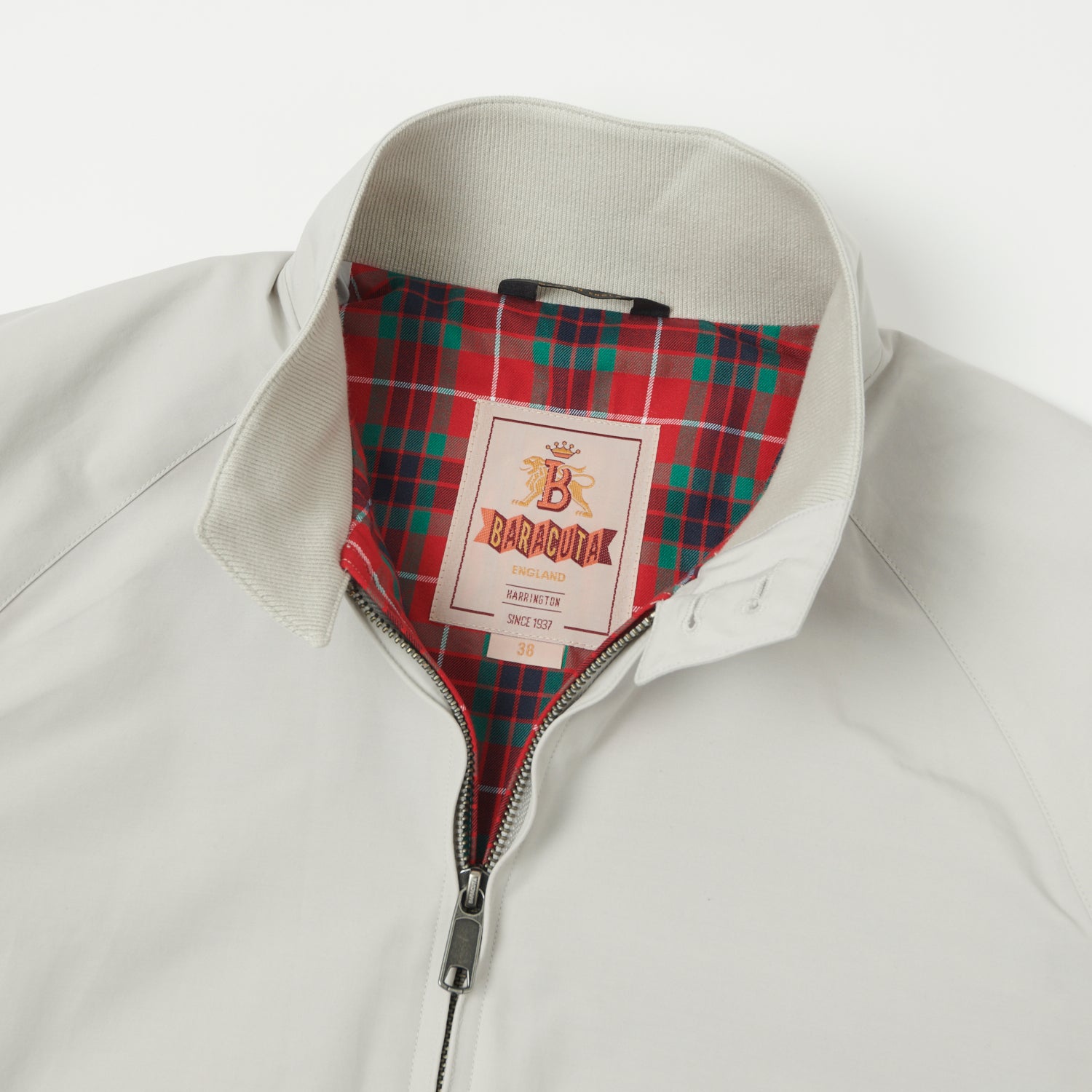 Baracuta G9 'Baracuta Cloth' Harrington Jacket - Mist