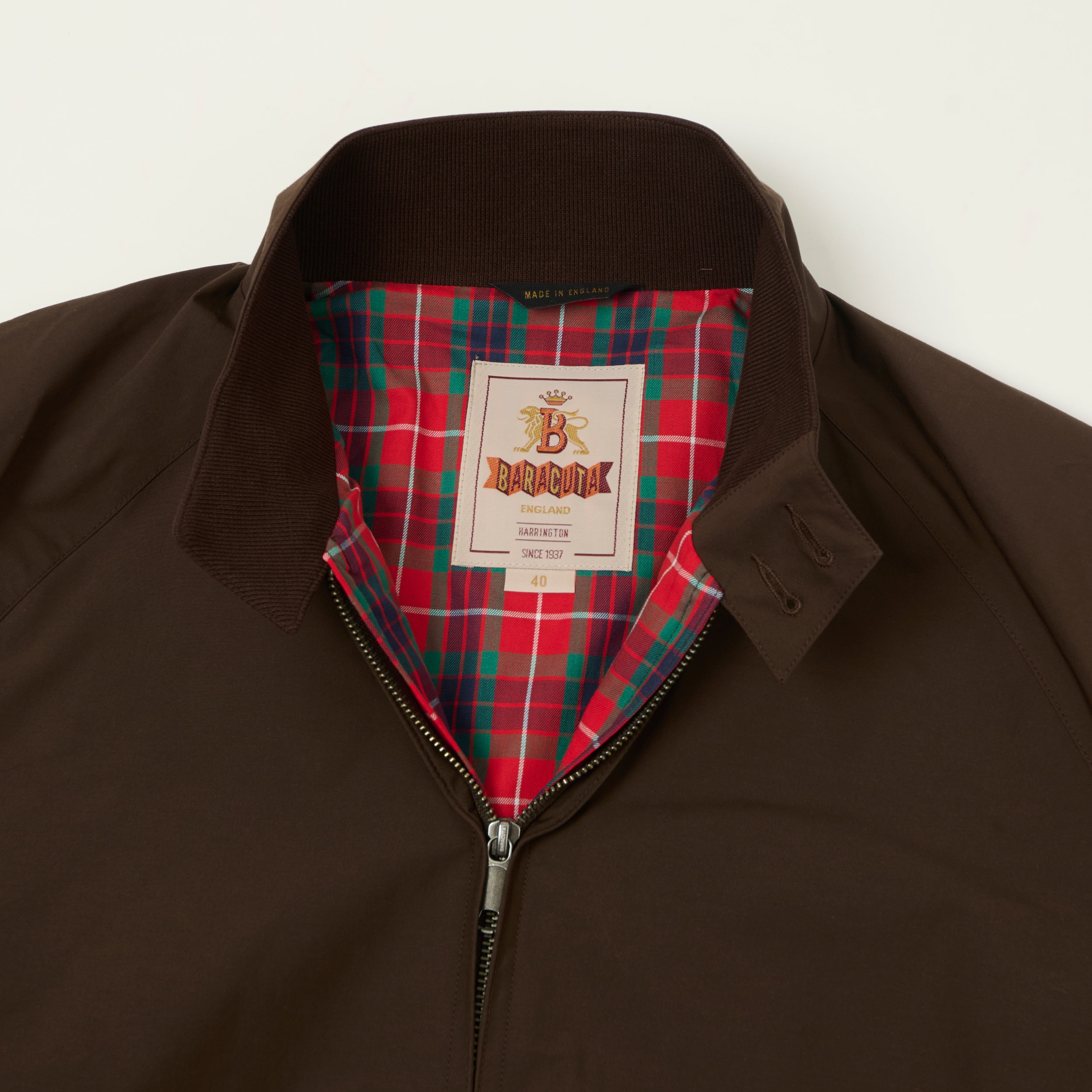 Baracuta G9 'Baracuta Cloth' Harrington Jacket - Black – SON OF A STAG