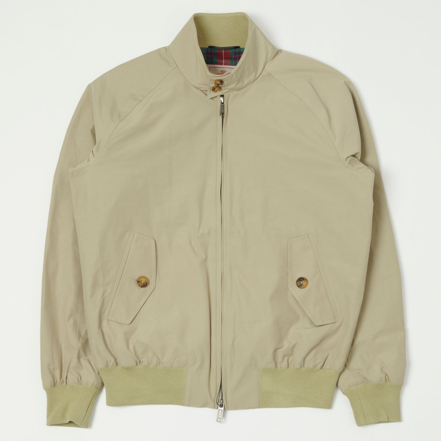 Baracuta G9 'Baracuta Cloth' Harrington Jacket - Natural | SON OF A STAG