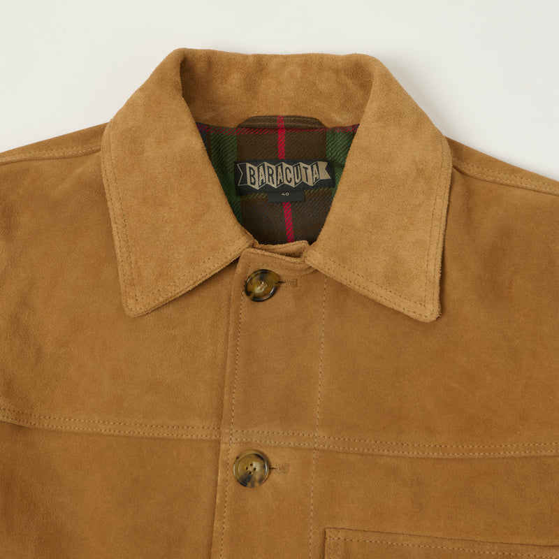 Baracuta 'Roughout Rider' Suede Type I Jacket Tobacco SON OF A