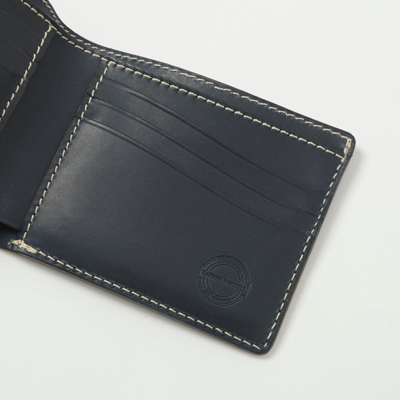 Barnes & Moore Longshore Folding Wallet - Indigo