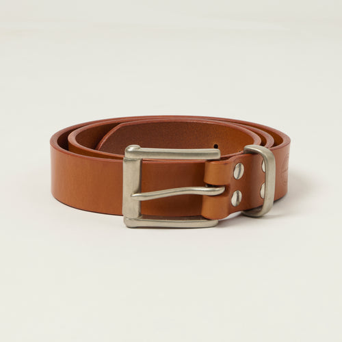Barnes & Moore Garrison Belt - Harness Tan/Nickel
