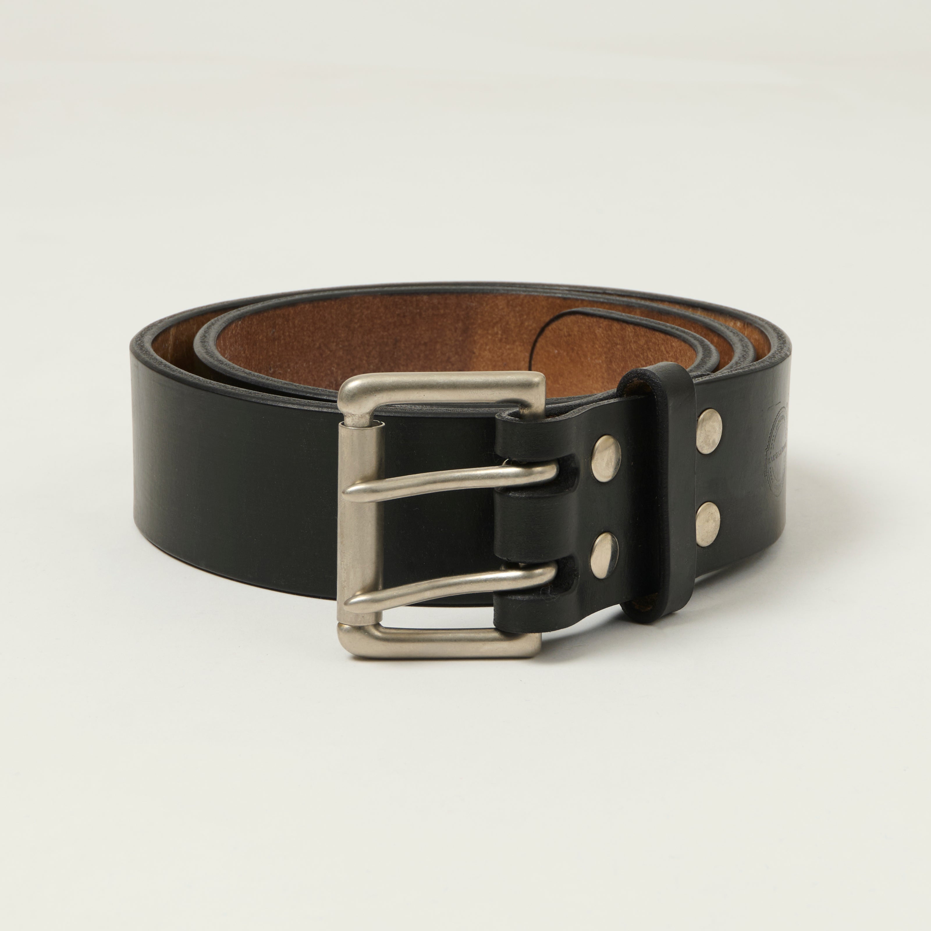 FULLCOUNT 6210 Wild Leather Belt - Black – SON OF A STAG
