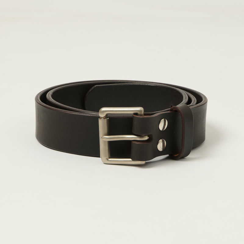 Barnes & Moore Roller Belt - Deep Honey/Nickel