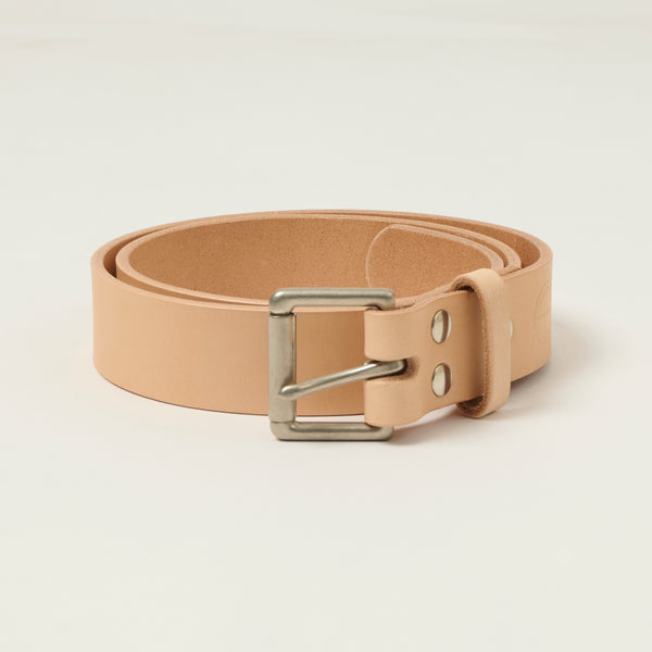 Barnes & Moore Roller Belt - Natural/Nickel