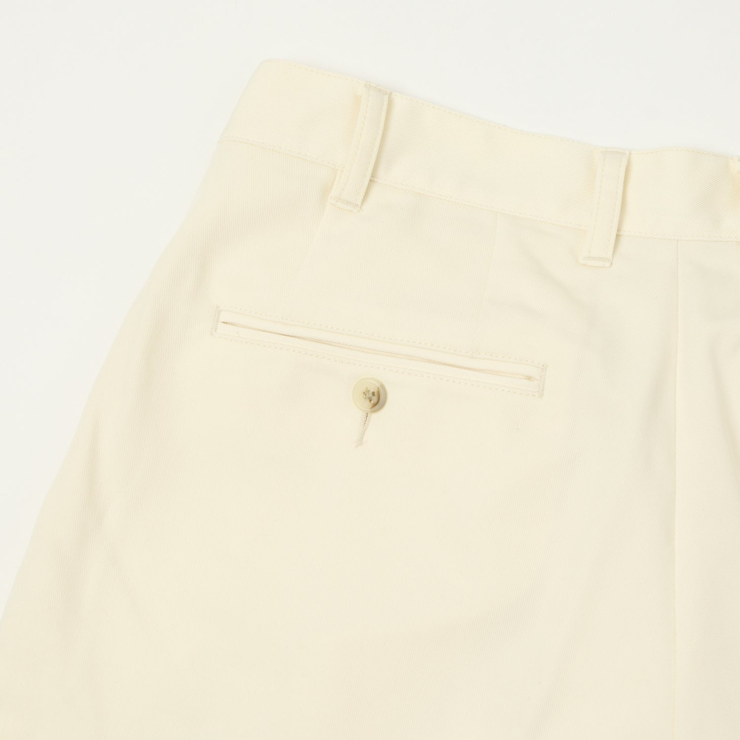 Beams Plus Double Pleat Trousers - Oyster