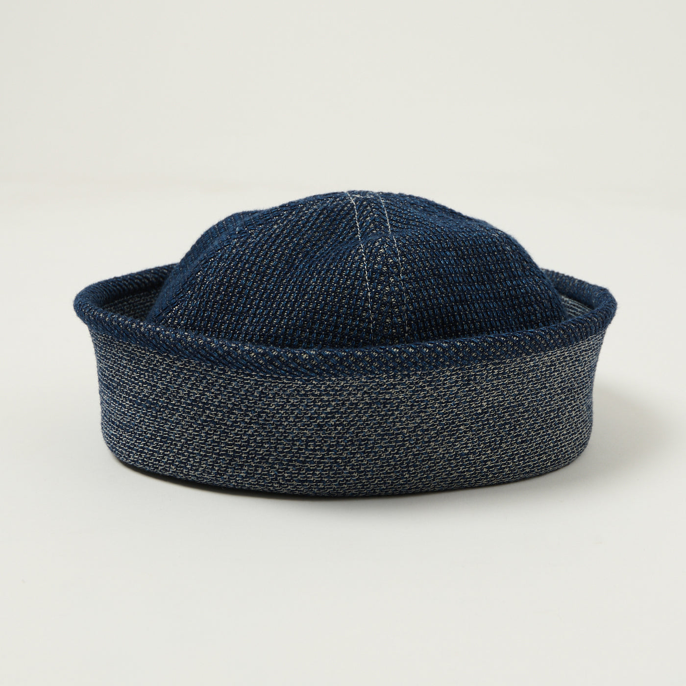 Beams Plus Indigo 'Gobb' Hat - Used Wash