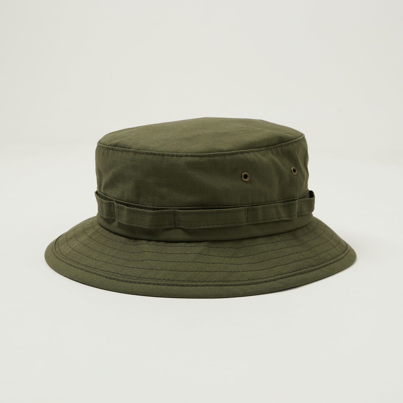Beams Plus Ripstop Nylon Jungle Hat - Olive