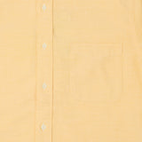 Beams Plus Button Down Oxford Shirt - Yellow