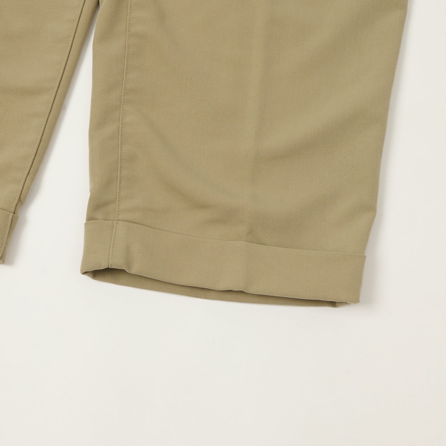 Beams Plus Double Pleat Trousers - Sand