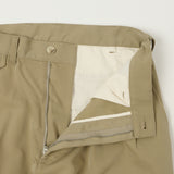 Beams Plus Double Pleat Trousers - Sand