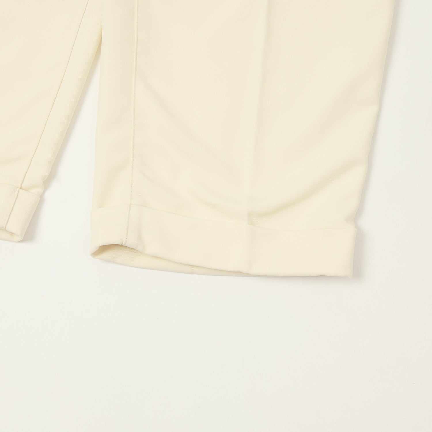 Beams Plus Double Pleat Trousers - Oyster