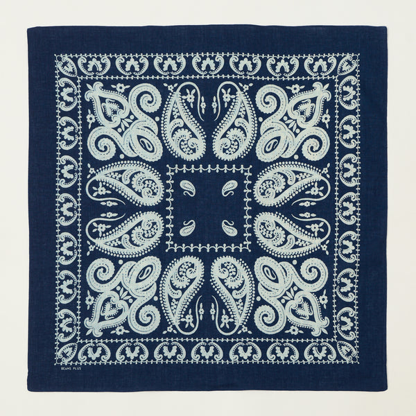 Beams Plus Bandana Two Pack A - Indigo